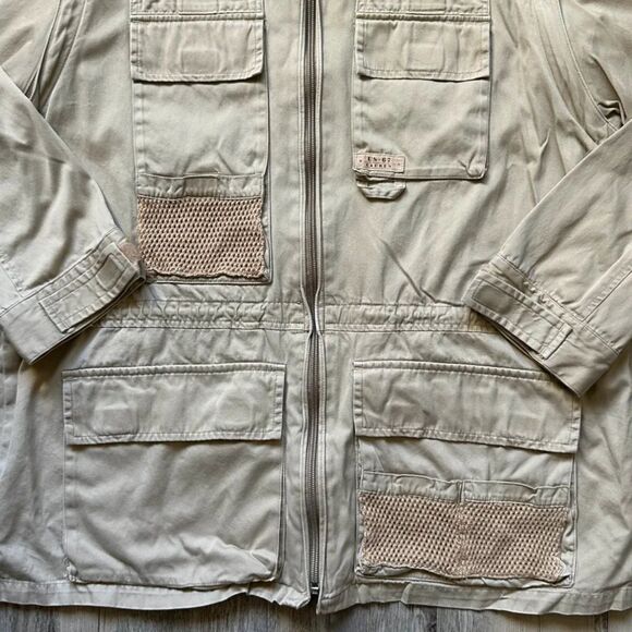 Lauren Ralph Lauren Sarfari Vest Jacket US-67 With Removable Sleeves Size Large - Picture 2 of 8